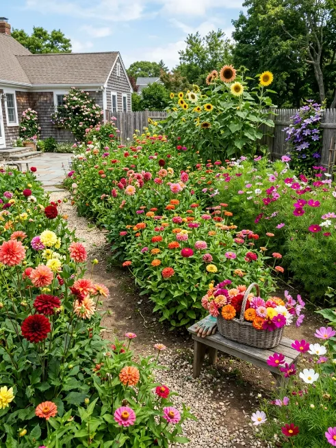 A cutting garden