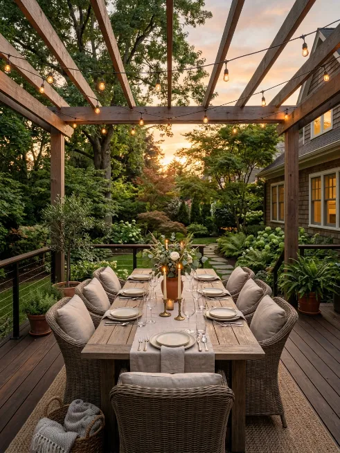 A dedicated dining zone