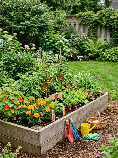 A garden just for the kids