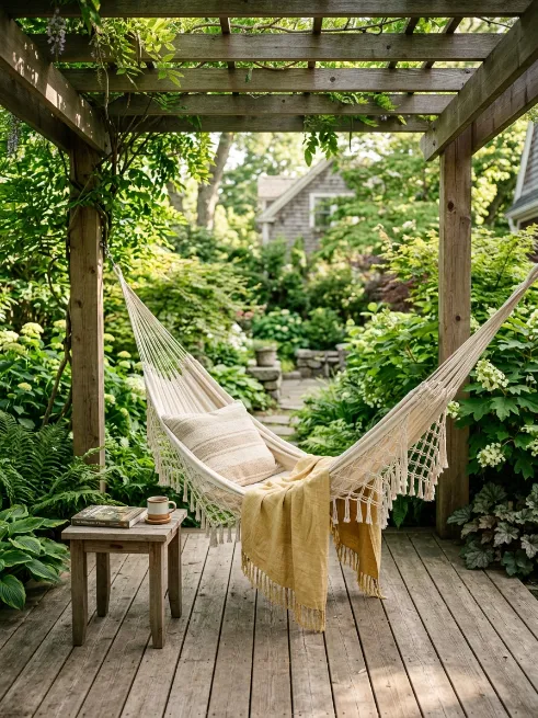 A hammock nook