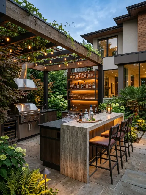 Add a outdoor bar