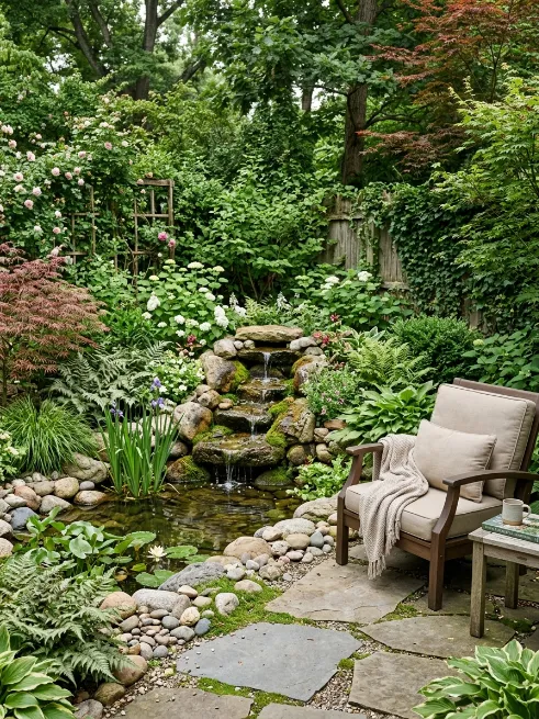 Add a water feature