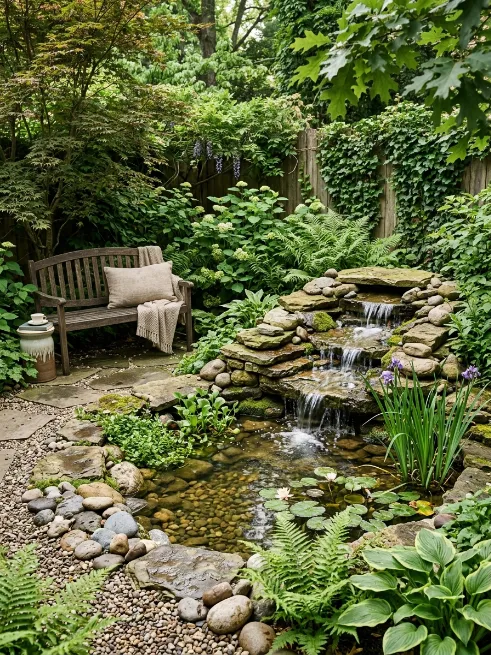 Add a water feature