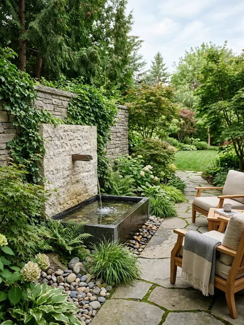 Add a water feature