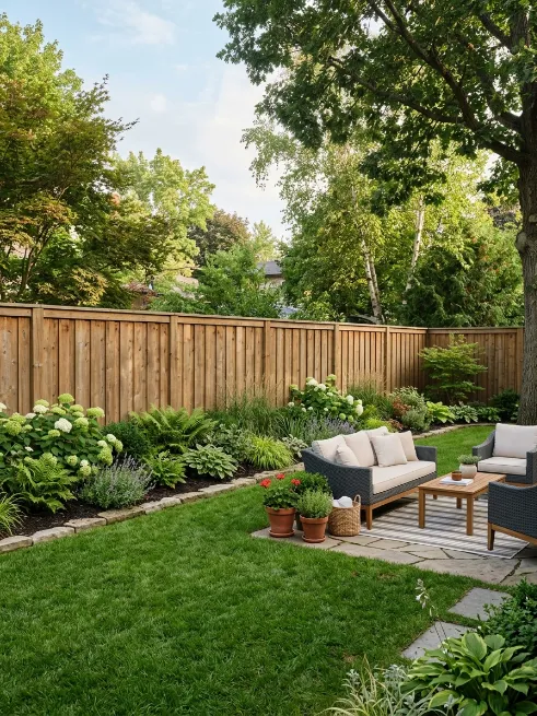 Board on board privacy fence