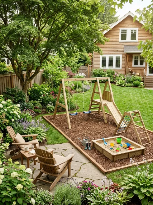 Build a kids play area
