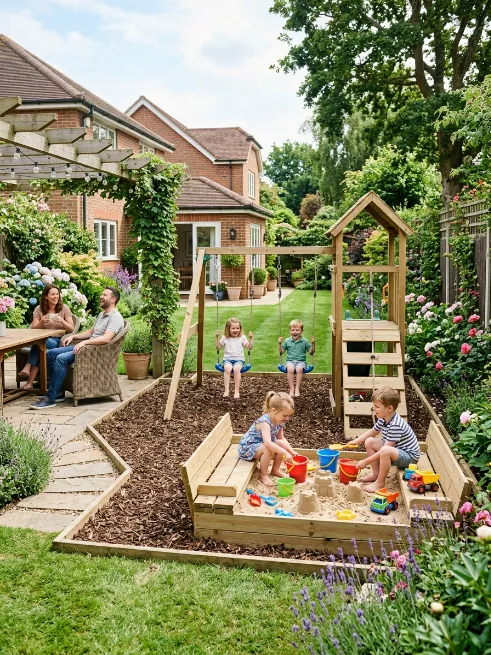 Build a kids play corner