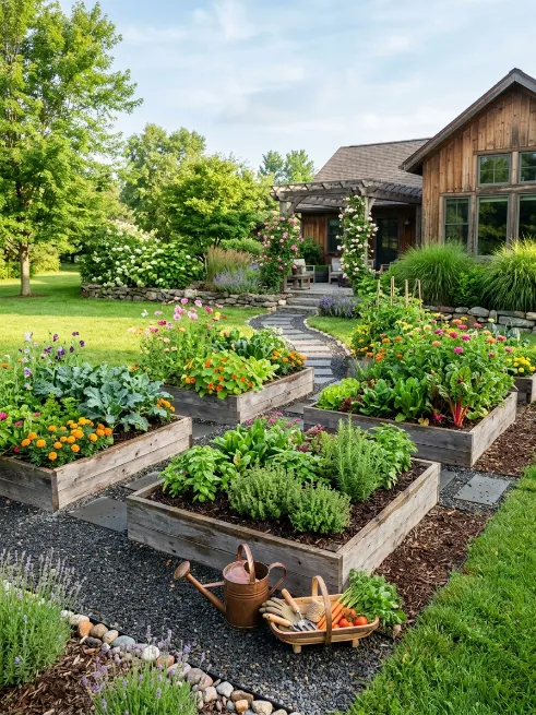Build a raised garden bed