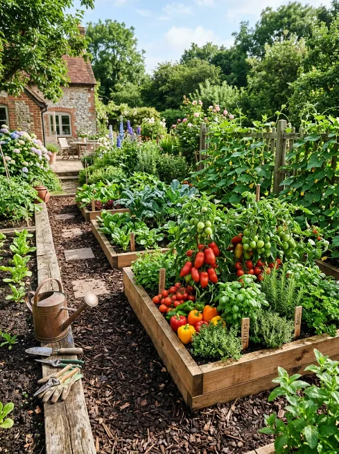 Build a vegetable garden