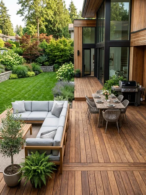 Build a wooden deck