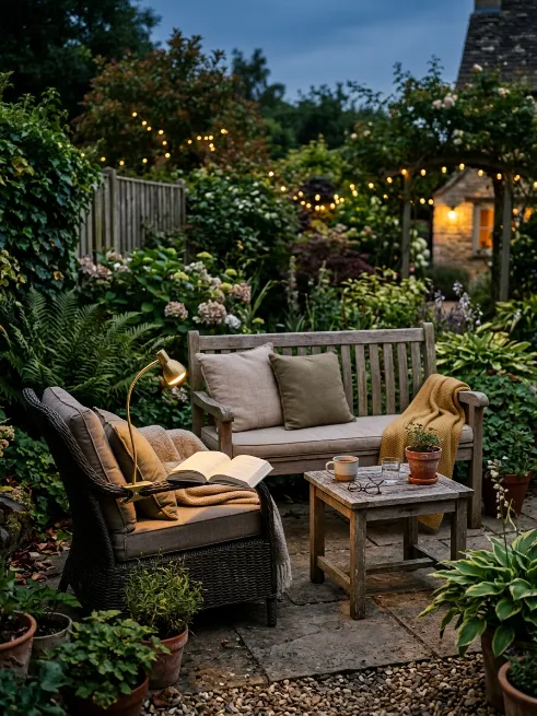 Clip on reading lamps for seating areas