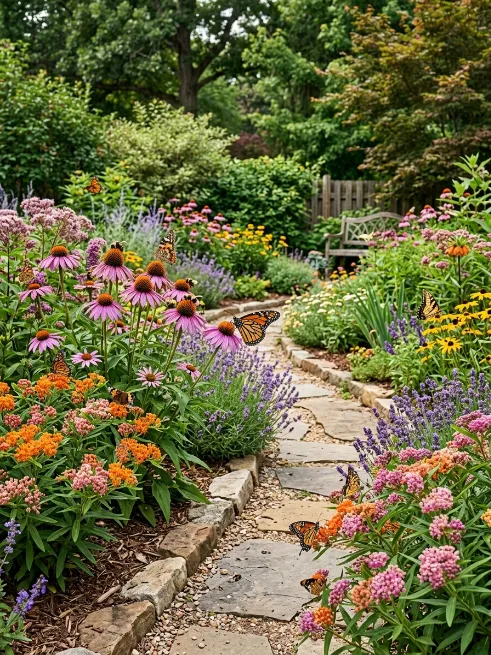 Create a butterfly garden