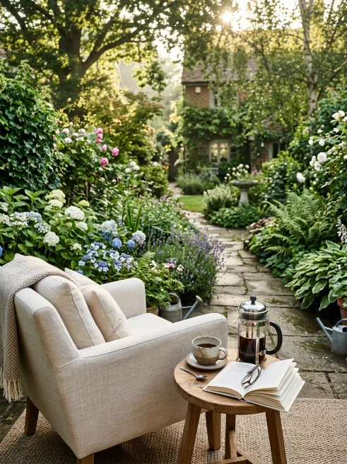 Create a coffee corner for mornings