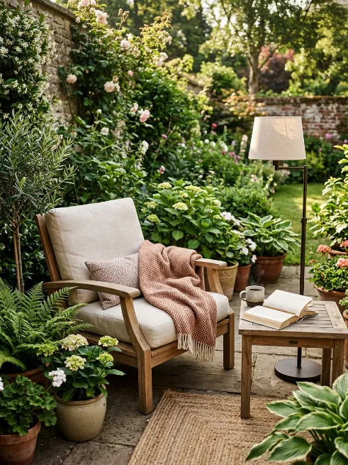 Create a cozy reading corner