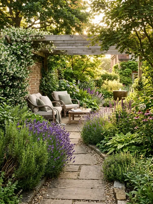 Create a sensory garden with fragrant plants