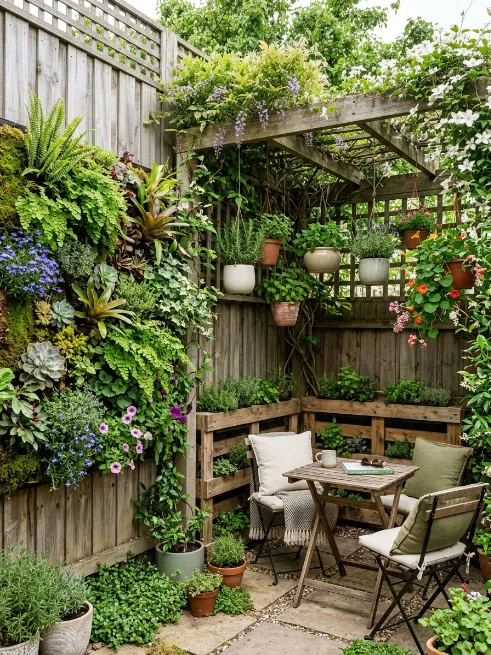 Create a vertical garden