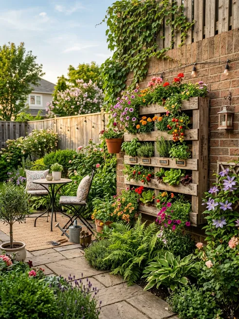 Create a vertical garden