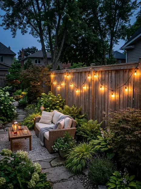 Drape them along a fence line