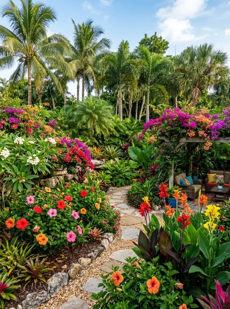 Go big with colorful flowers