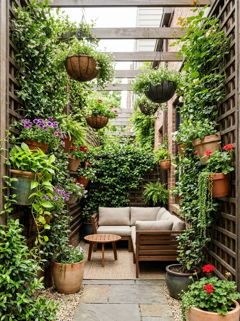 Go vertical with your greenery