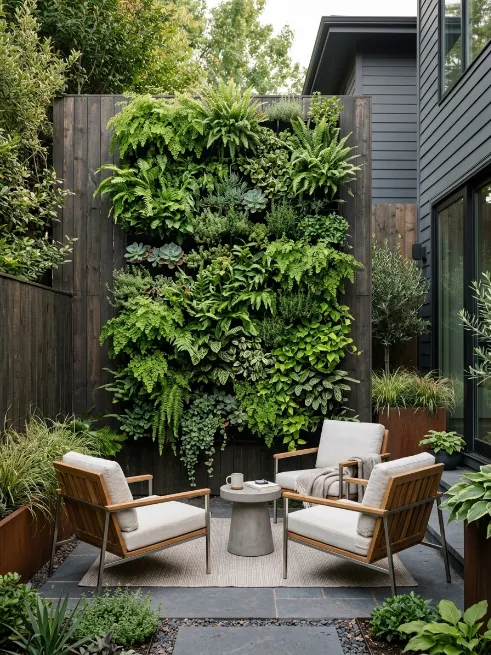 Go vertical with a living wall