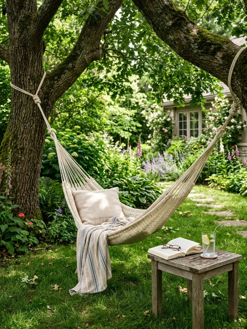 Hang a hammock