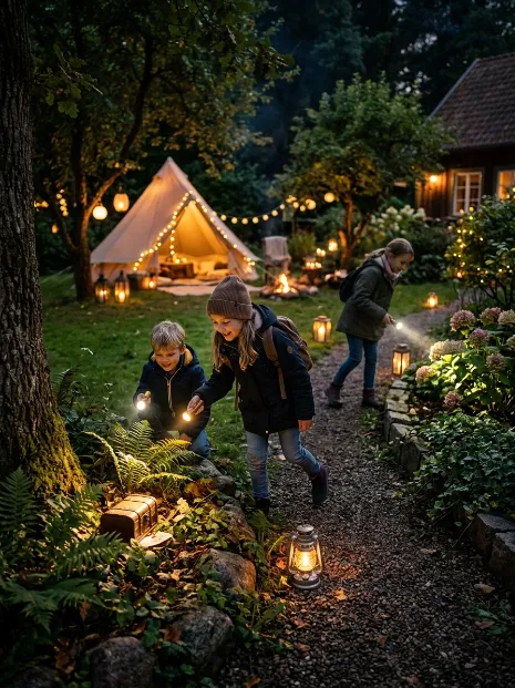 Have a backyard treasure hunt