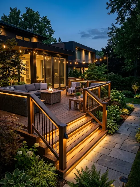 Led deck lights