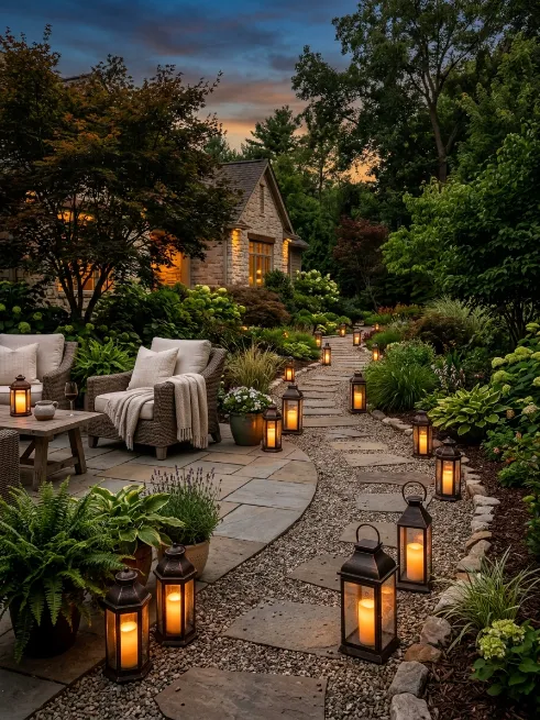 Lanterns with timers