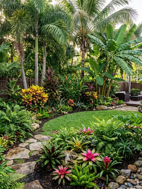 Layer your plants like a jungle