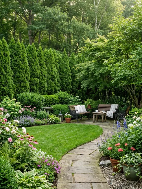 Living hedge fence