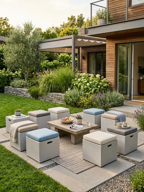 Modular outdoor cubes