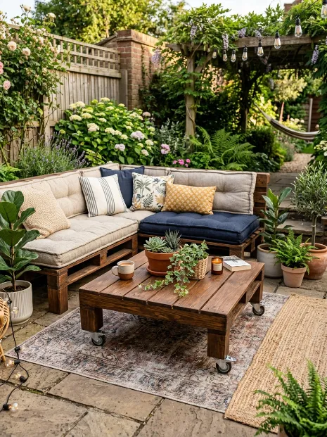 Pallet coffee table
