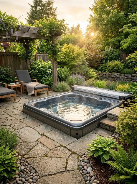 Patio edge placement