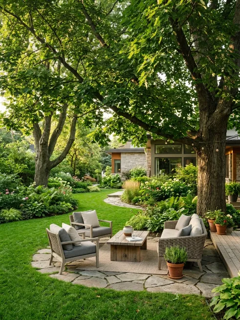 Plant shade trees