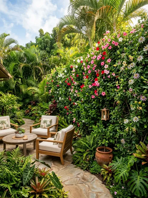 Plant a living privacy wall