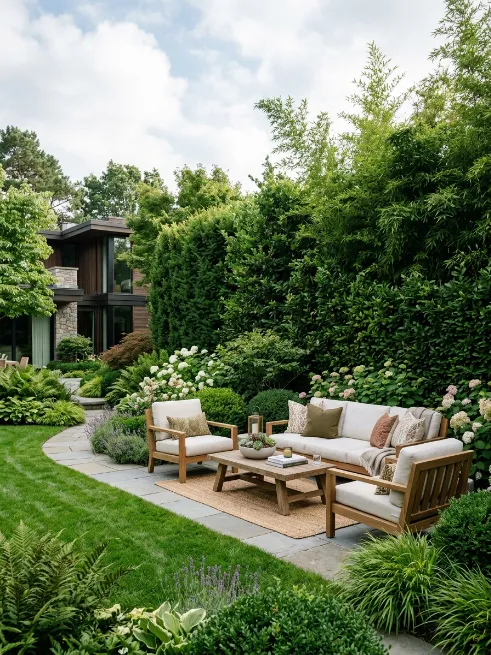 Plant a privacy hedge