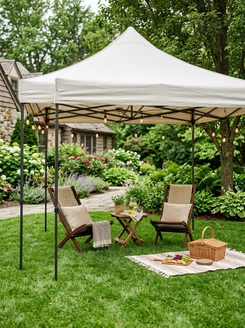 Portable pop up shade tents
