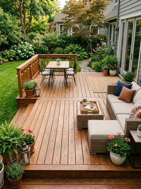 Repaint or reseal your deck