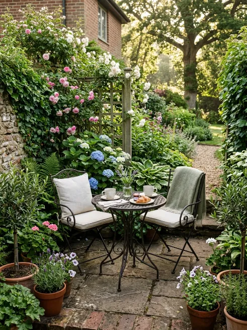 Small bistro set for cozy corners
