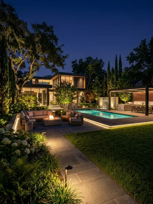 Smart landscape lighting system