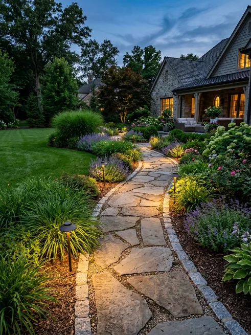 Solar path lights
