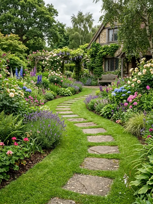 Stepping stone path