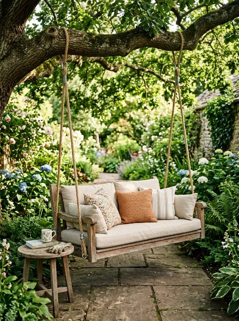 Swinging bench