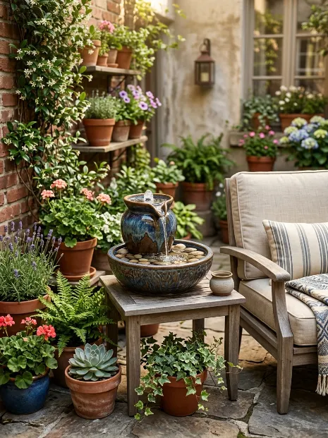 Tabletop fountain