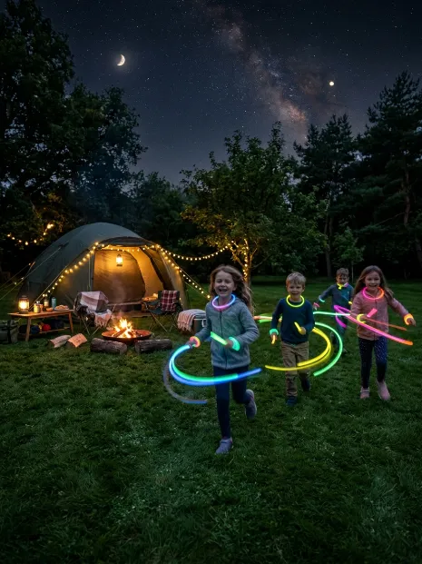Try glow stick games