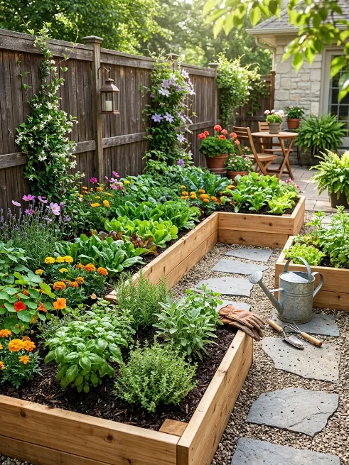 Try raised garden beds instead of a full garden plot