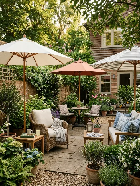 Umbrella clusters instead of one big umbrella