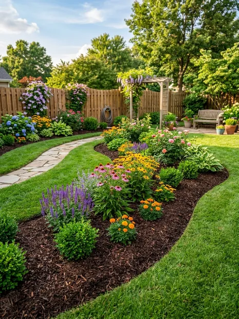 Use mulch generously
