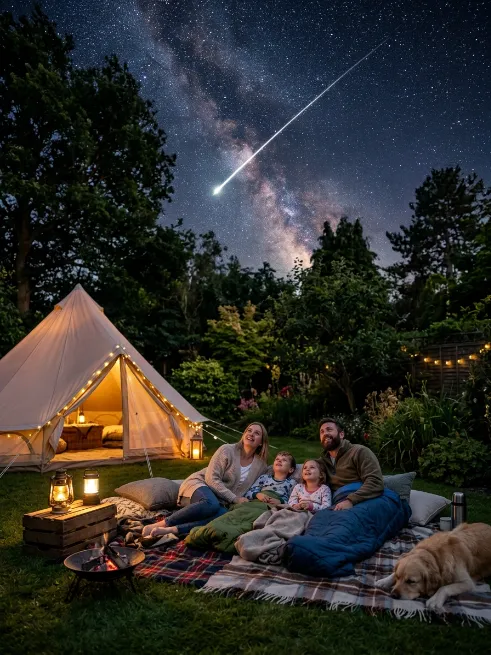 Watch for shooting stars